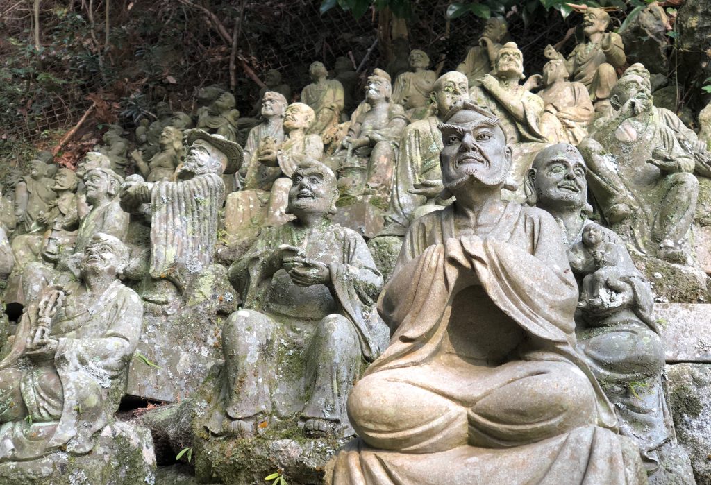 Buddha's disciples at Nanzo-in