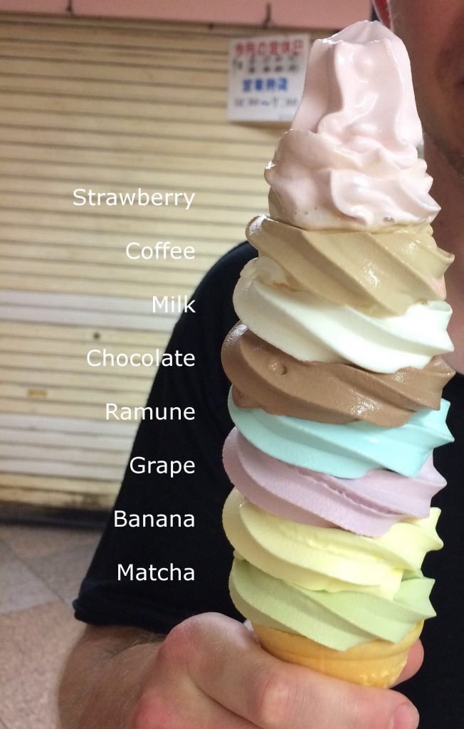 8 Flavor Ice Cream at Daily Chico Nakano Broadway