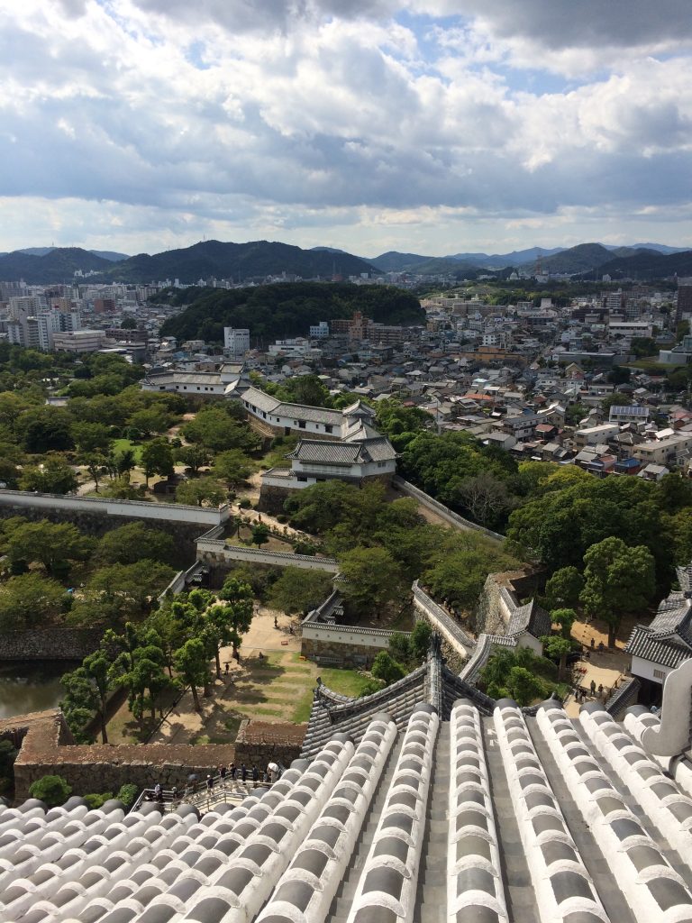 View from top of Himeji Castle