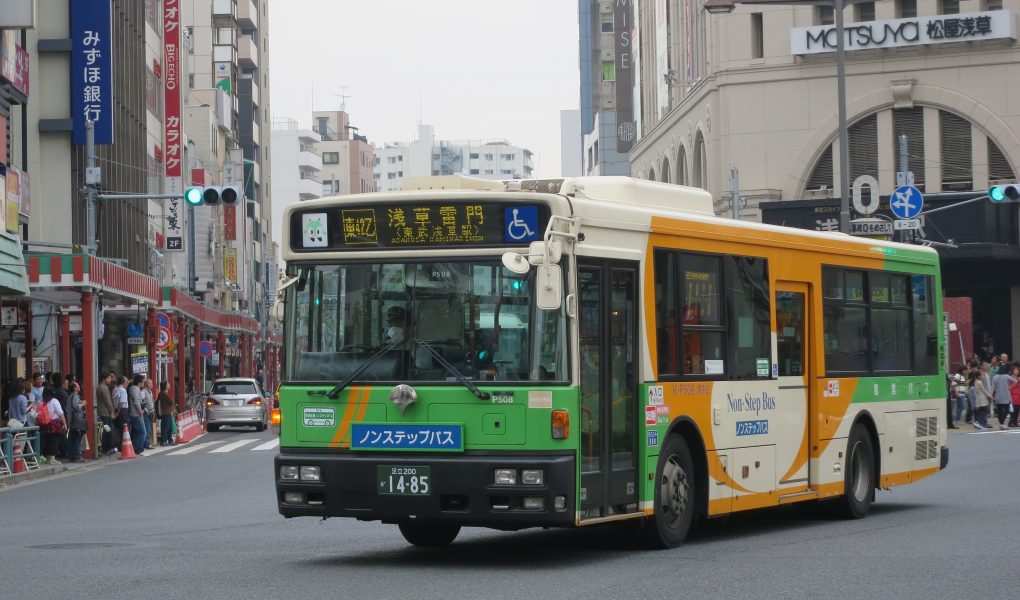 japan tourist bus