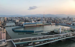 View from Hakata Port Tower