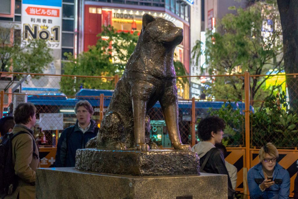 Hachiko Statue at Shibuya