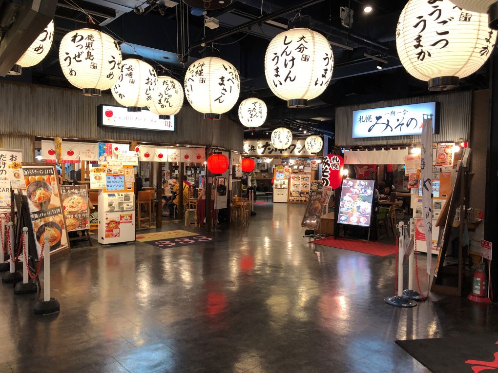 Ramen Stadium at Canal City Hakata, Fukuoka. © touristinjapan.com