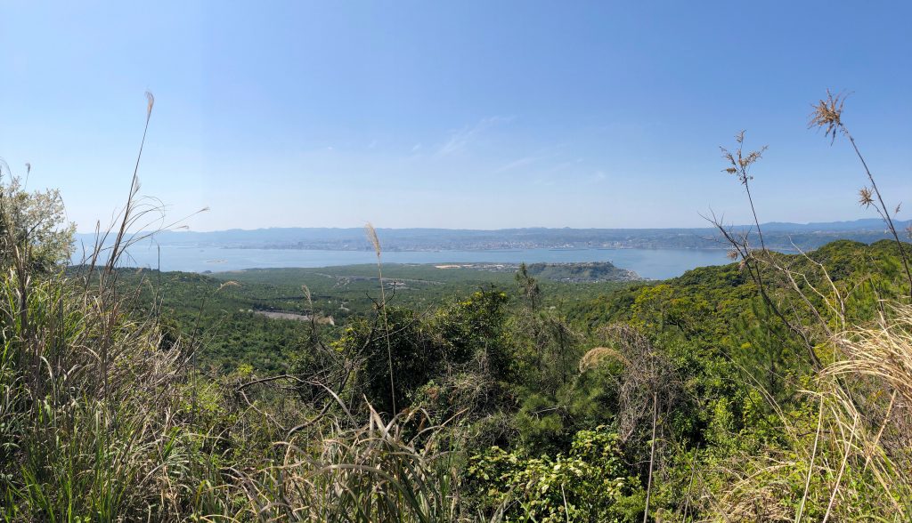 View over the bay from Sakurajima