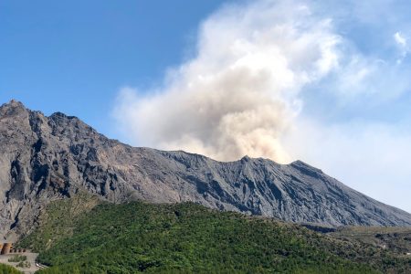 Hiking Sakurajima