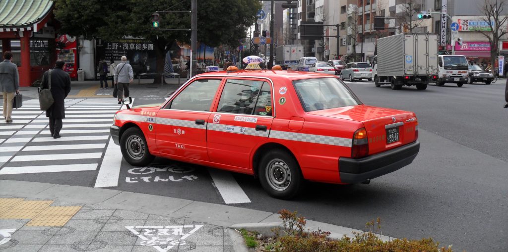 Taxi in Tokyo