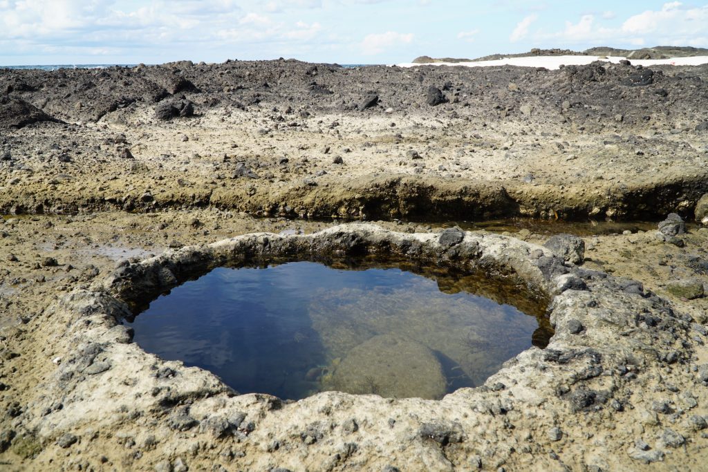 Tide pool at Ganmon, Noto Kongo Coast