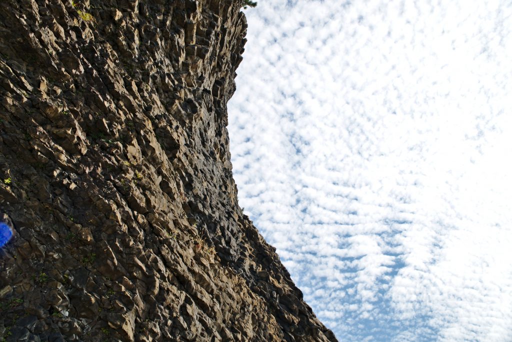 Kotogahama beach, Noto Peninsula, rock formations and clouds