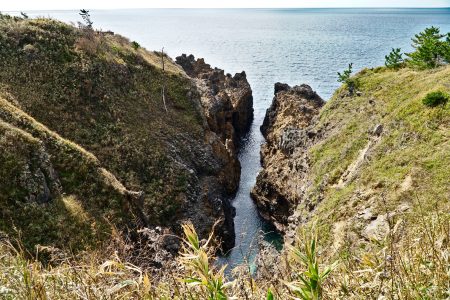 Yoshitsune no Funakakushi, Noto Kongo Coast, Noto Peninsula, Ishikawa Prefecture