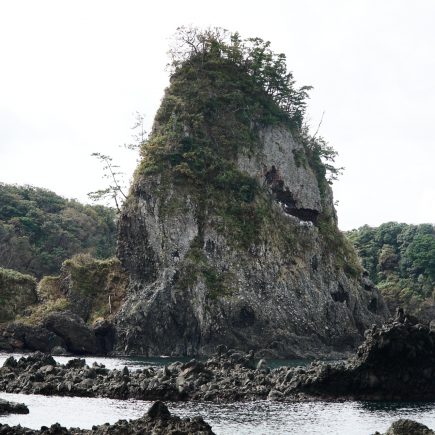 Noto Kongo Coast, rugged coast landscape