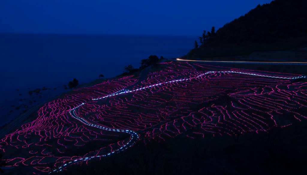 Shiroyone Senmaida (noto peninsula)