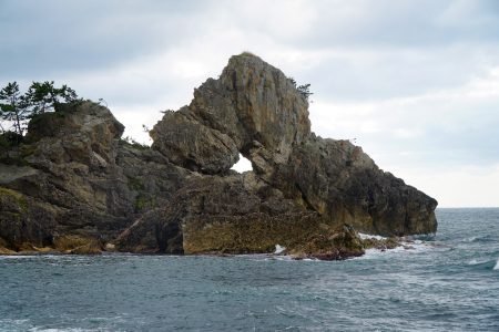 Madoiwa rock at Sosogi Coast