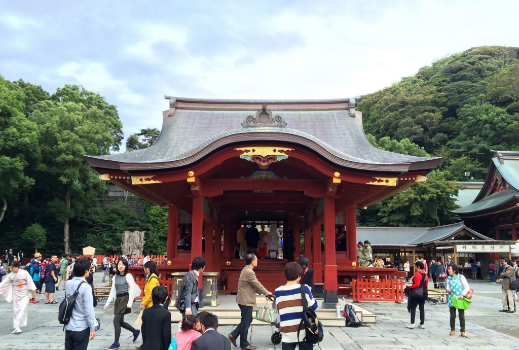 Tsurugaoka Hachimangu Shrine Maiden Dancing Stage