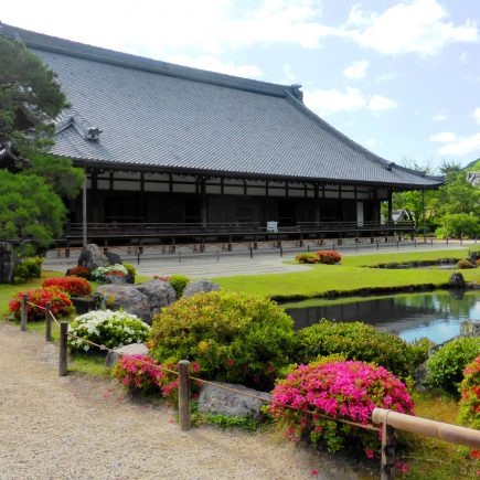 Tenryu-ji temple at Arashiyama, Kyoto.