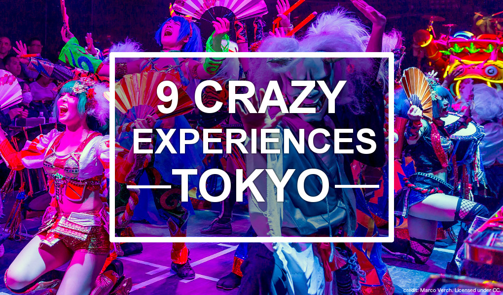 9 Crazy Experiences in Tokyo, Japan. Photo credit: Marco Verch. Licensed under CC. Modified.