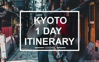 Kyoto 1 Day Itinerary (central)