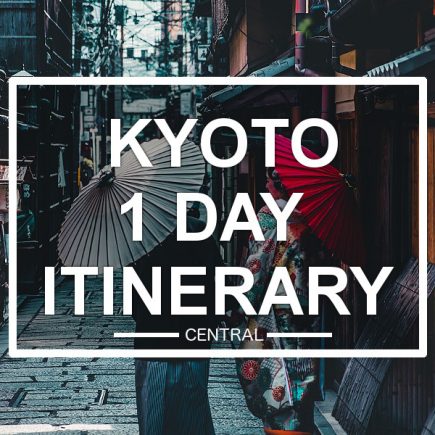 Kyoto 1 Day Itinerary (central)