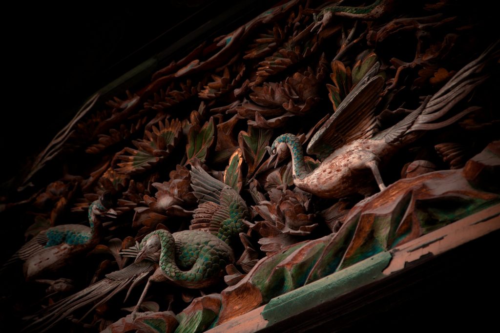 Woord carvings at Nijo Castle. Credit: Thomas Cuelho. Licensed under CC.