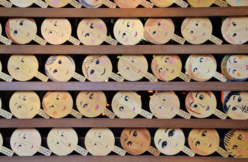 Ema Plaques at Kawai Shrine. Credit: Rosewoman. Licensed under CC BY 2.0.