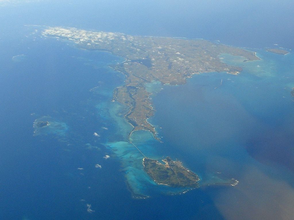 Miyako island aerial view. Credit: 663highland. Licensed under CC BY-SA 4.0.