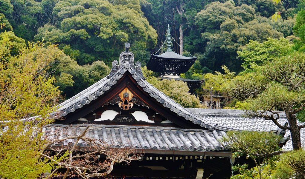 Eikando temple and pagoda. Credit: Zairon. Licensed under CC-SA 4.0.