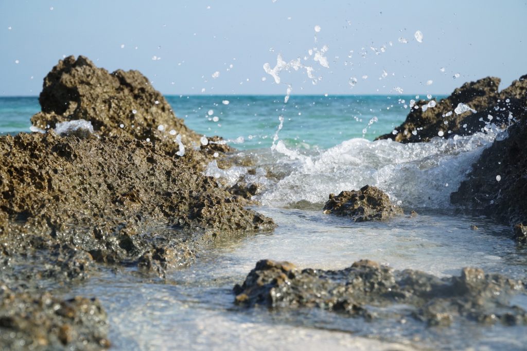 Miyakojima splashing water. © touristinjapan.com