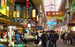 Omicho Fresh Food Market, Kanazawa © touristinajapan.com