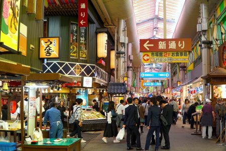 Omicho Fresh Food Market, Kanazawa © touristinajapan.com