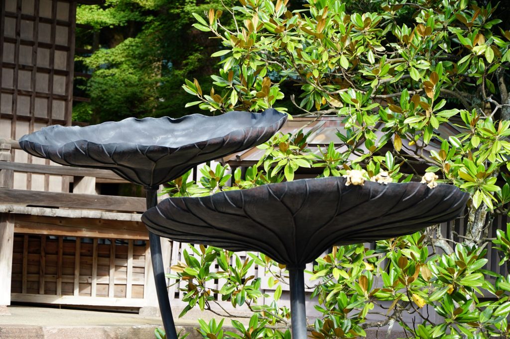 Sculpture at Oyama Shrine, Kanazawa © touristinajapan.com.