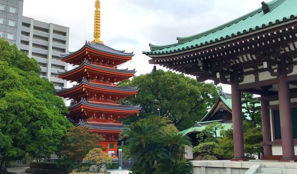 Tochoji Temple, Hakata Old Town, Fukuoka. © touristinjapan.com