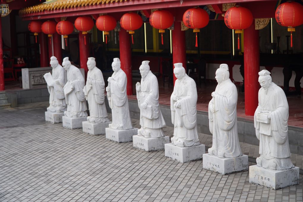 72 sages at Kōshi-byō, Nagasaki Confucius Shrine. © touristinjapan.com