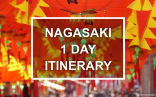 Nagasaki 1 day itinerary. © touristinjapan.com
