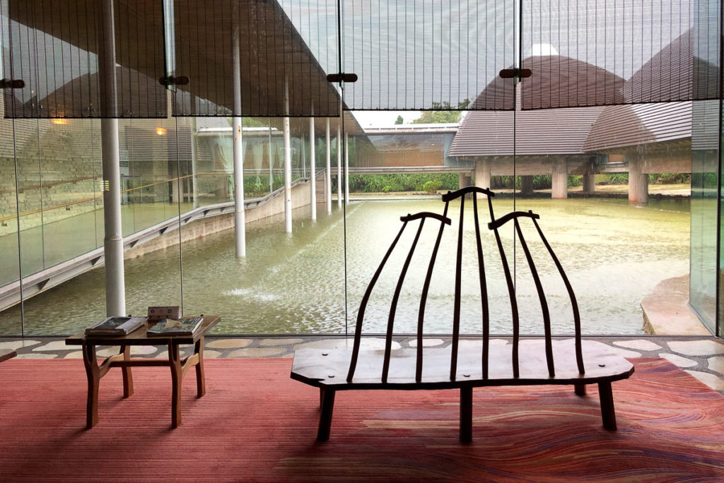 Designer Chairs at Tanaka Isson Memorial Museum, Amami Oshima. © touristinjapan.com