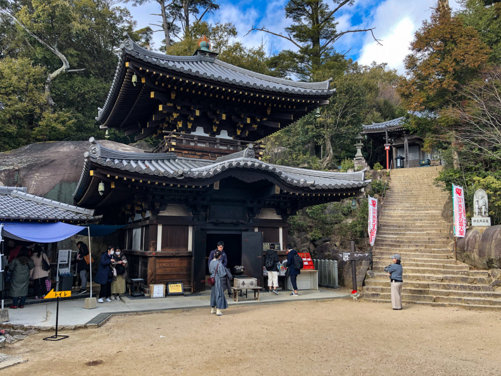 Temple near top of Mount Misen, Miyajima. © touristinjapan.com