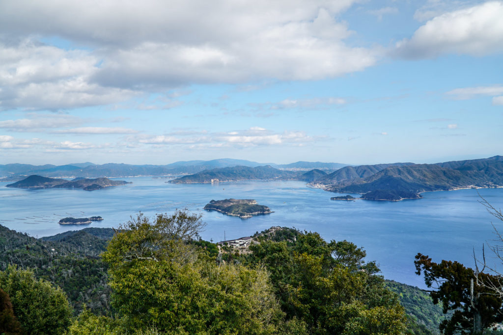 View from Mount Misen Observatory, Miyajima. © touristinjapan.com 