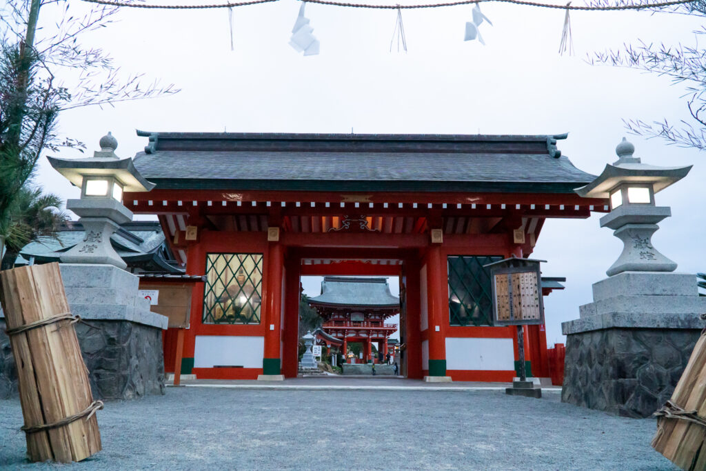 Udo Shrine Gate, Miyazaki Prefecture, Kyushu, © touristinjapan.com