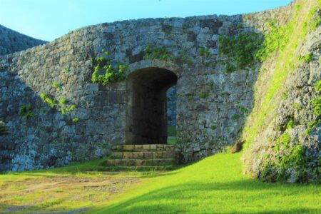 Zakimi Castle, Okinawa. Public Domain.